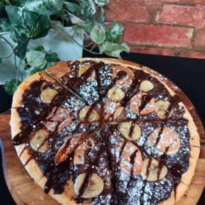 Castello Banana Marshmallow Regular Dessert Pizza min