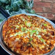 Castello Pear Proscuito Pizza